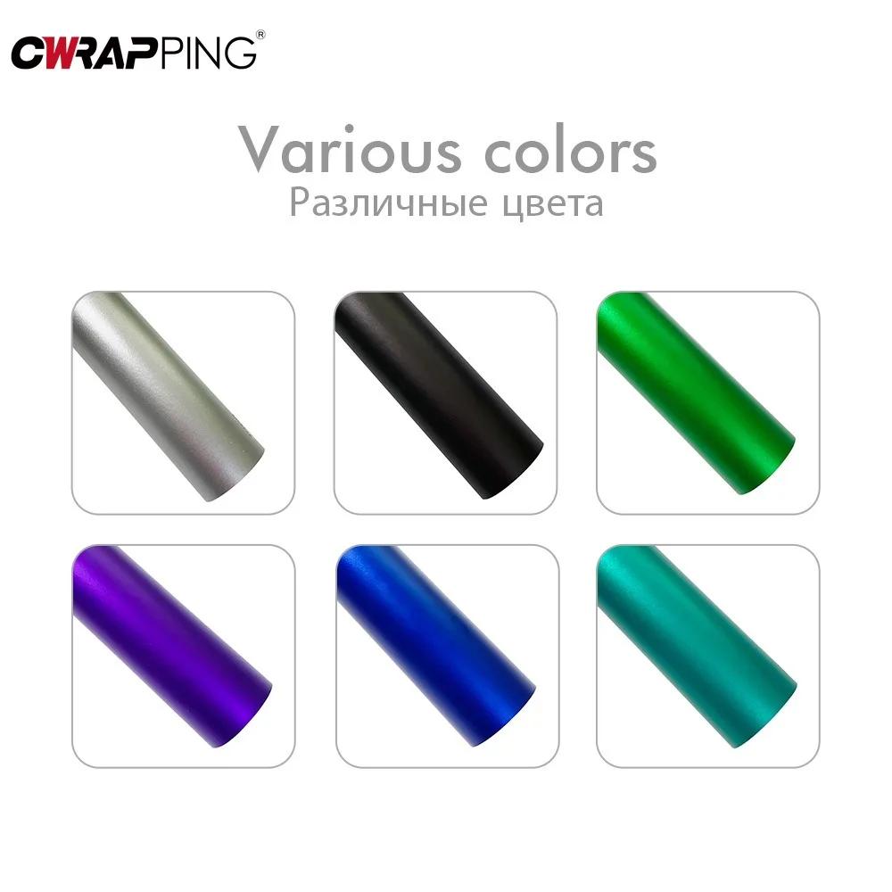 50x150cm Car Matte Chrome Ice Film Vinyl Wrapping Chrome Car Waterproof PVC Sticker for DIY Auto Motocycle Decal Accessories