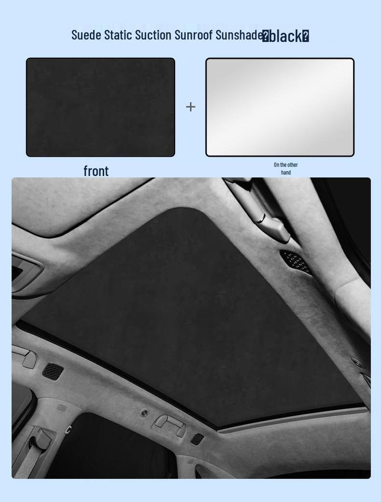 Denza Z9GT 2024 Sunroof Electrostatic Sunshade: Heat & Light Blocker, Privacy & UV Protection.