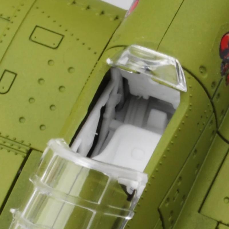 20cm 4D Boy Diy Toys Fighter Assemble Blocks Building Model Airplane Military Model Arms Germany BF109 UK Hurricane Fighter Gift