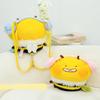 Niedliche Bienen Plüsch Rucksäcke Stofftier Tasche Kawaii Cartoon Biene Plüschtier Mode Tasche für Damen Kreativität Geburtstag Weihnachten Geschenk