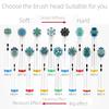 4PCS Dupont Bristle Electric Toothbrush Heads Whiten Teeth/Daily Clean/Precison Cleaning/Soft Care Teeth For Oral B