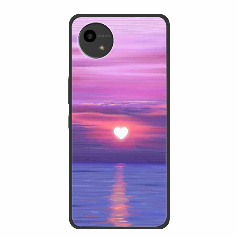 For SHARP AQUOS WISH4 Case Luxury TPU Soft Silicone Phone Cases Back Cover for Sharp Aquos Wish 4 Shockproof Love SH-52E Coque
