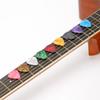 Plettri per Chitarra in Celluloide a Forma di Cuore - Plettri in ABS Satinato, Accessori Colorati