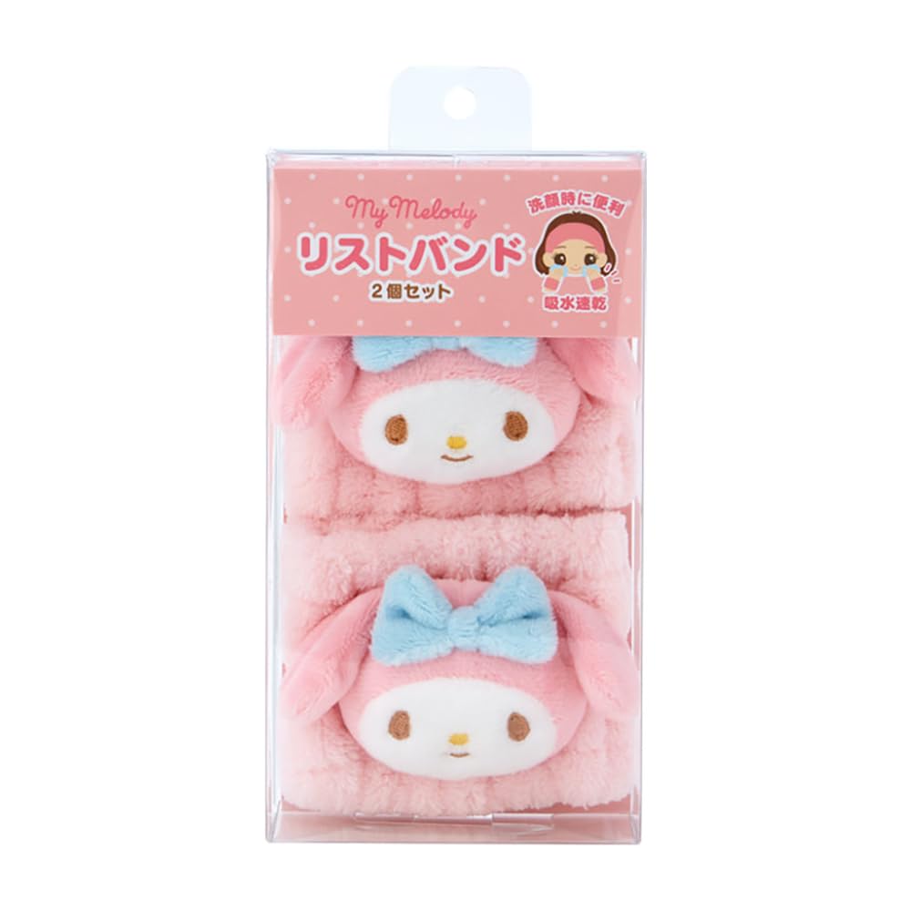 

Микрофибровые напульсники с мордочкой персонажа Sanrio My Melody 490351 Стирать, (Набор из 2 предметов) -