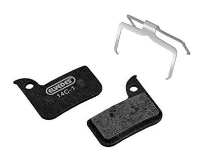 M51 Brake Pads for Cycle//MTB//E-Bike//Mountain Bike//Road Adult Unisex Standard M415-M495 Black Elvedes BR-M375