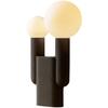 Bedroom Bedside Lamp Creative Designer Nordic Homestay Model Room Gray Modern Minimalist Living Room Double-Headed Table Lamp
