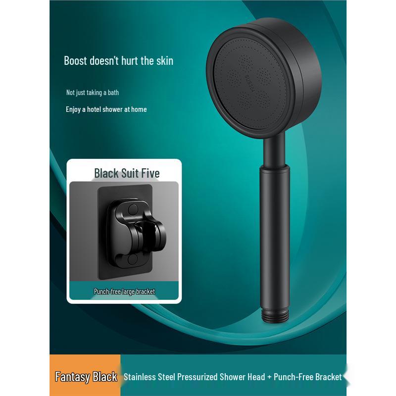 Pure 304 Stainless Steel High Pressure Drop-Proof Shower Head