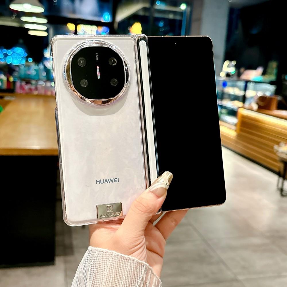For Huawei Mate X6 Case Hard PC Transparent Slim Middle Hinge Protective Back Cover Case For Huawei Mate X6 X5 Phone Shell