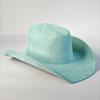 Winter Cowgirl Cowboy Vegan Suede Hat Felt Fedora Hat for Women Men Classic Fashionable All-match Hat sombrero vaquero