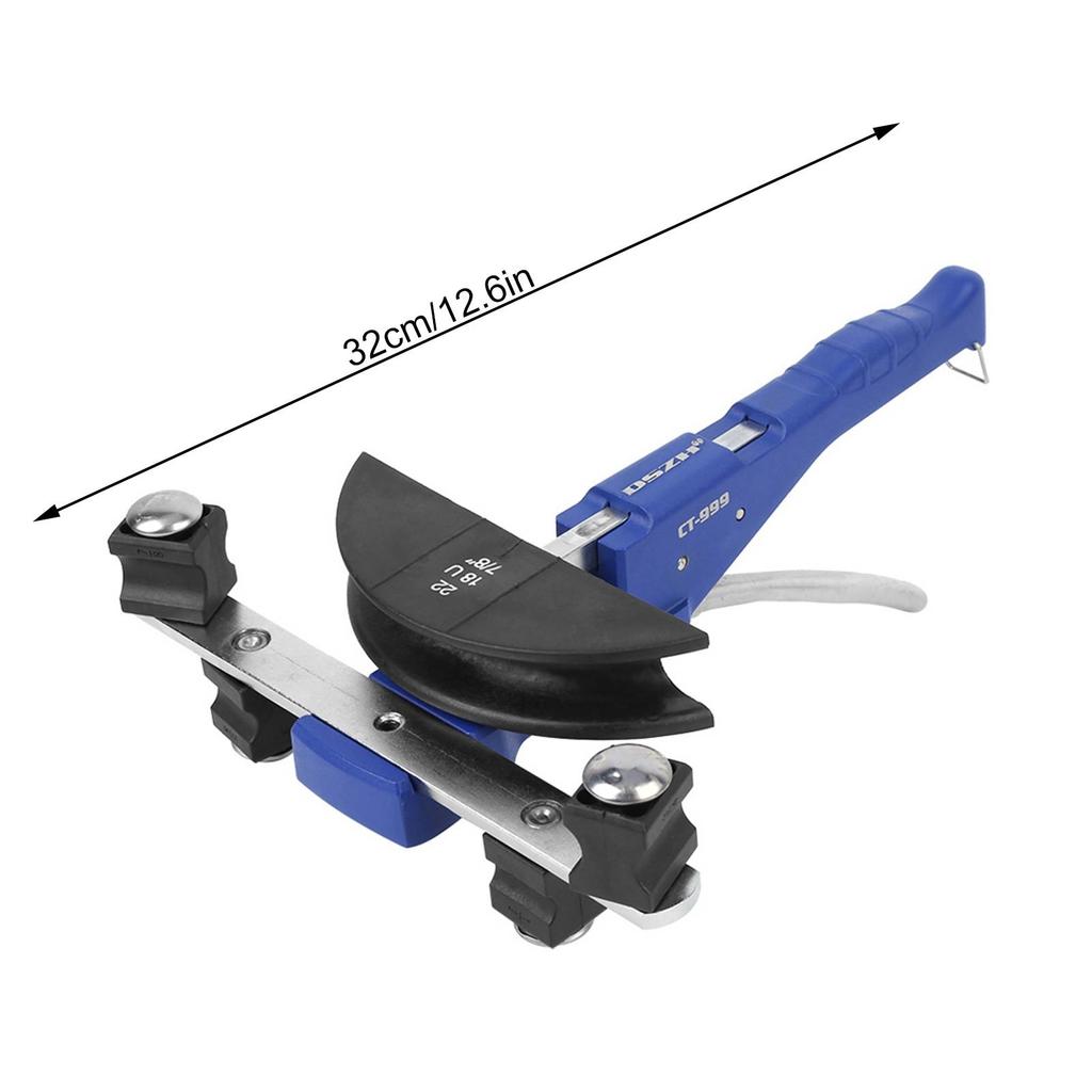 DSZH CT‑999 Bending Machine Pipe Cutter Mechanical Ratchet Bow‑Type with Fiber Wheel 6‑22mm Pipe Bender Fiber Wheel