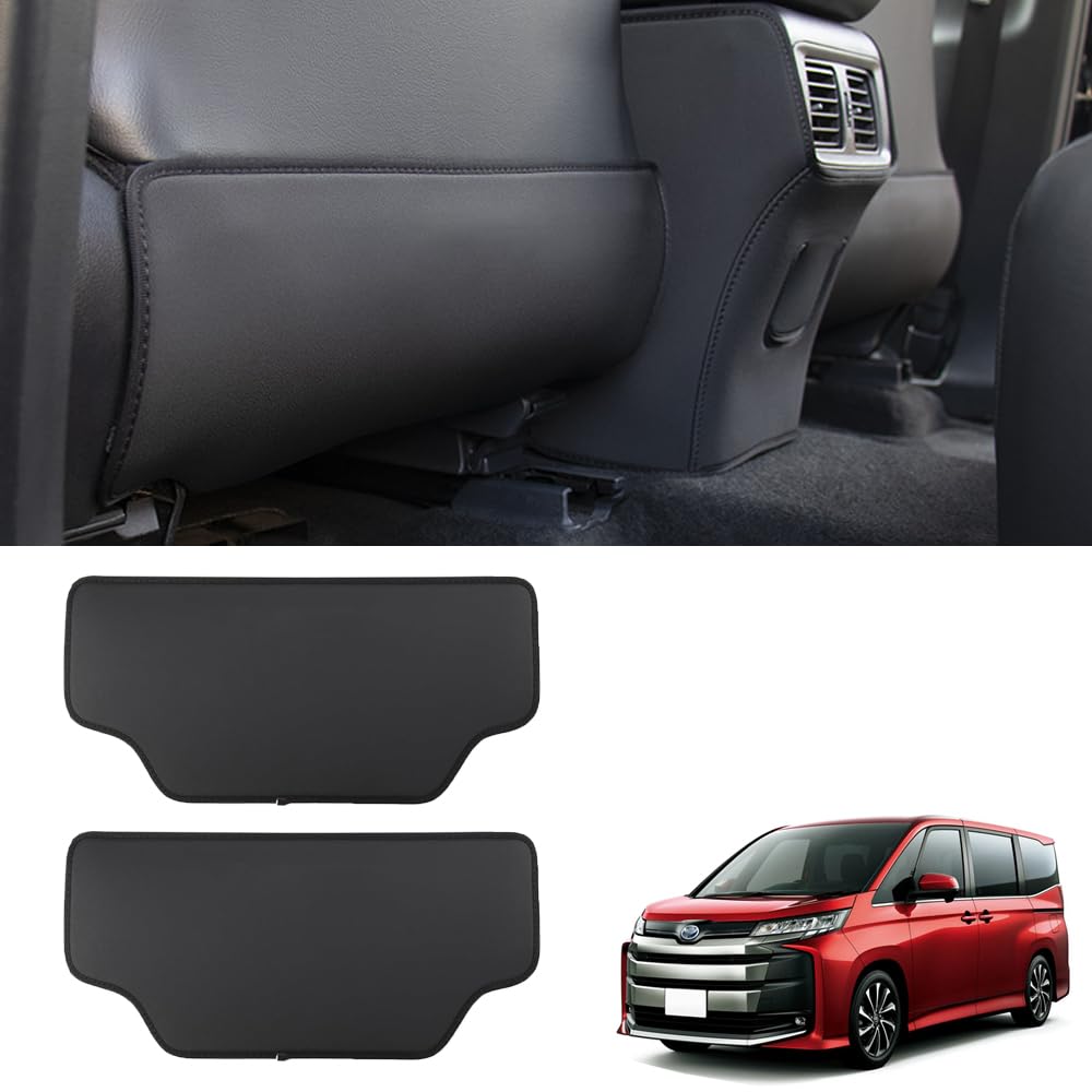 SerYanHui Suitable for Toyota Noah 80 Series 90 Series Dedicated Kick Guard Rear Seat Back Protection Mat Kick Guard Rear Seat Back Protector Prevents