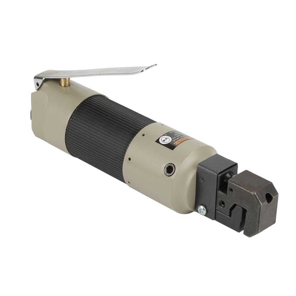 Poinçonneuse pneumatique pour tôle Poinçonneuse à air pour trous Outil de poinçonnage de brides avec connecteur