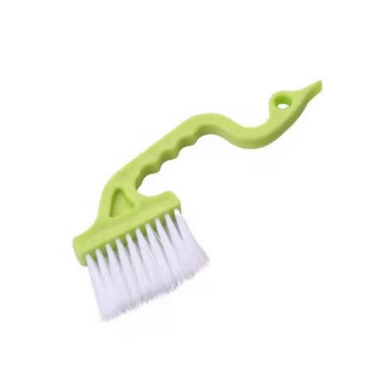 2-in-1 Windows Gap Cleaning Brush & Flat Shovel, Household Cleaning Tool for Kitchen, Bathroom, Toilet