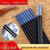 Melamine Anti-slip Alloy Chopsticks