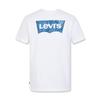 Levis Classic Logo Print Loose Vintage Crew Neck Comfortable Short Sleeve T-Shirt Unisex tops White 000S5-0000