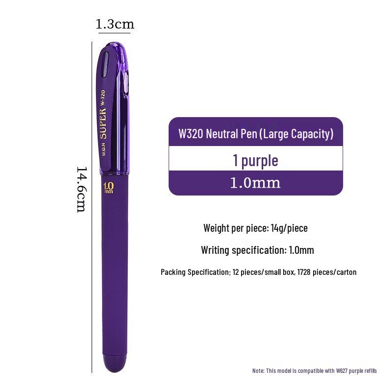 Schwarzer Neutraler Kalligraphie-Stift: 5000-Jahres-Großkapazität, Schreibübungen für Schüler, Grüner Augenschutz