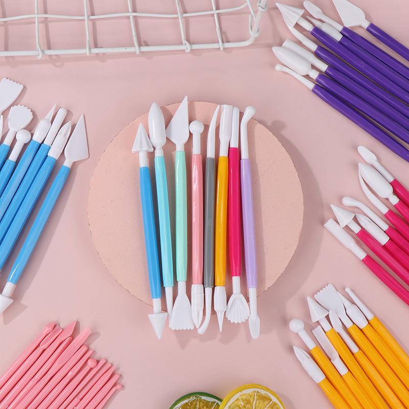 8/14Pcs Plastic Clay Sculpting Set Polyform Sculpey Set Polymer Modeling Clay Tools