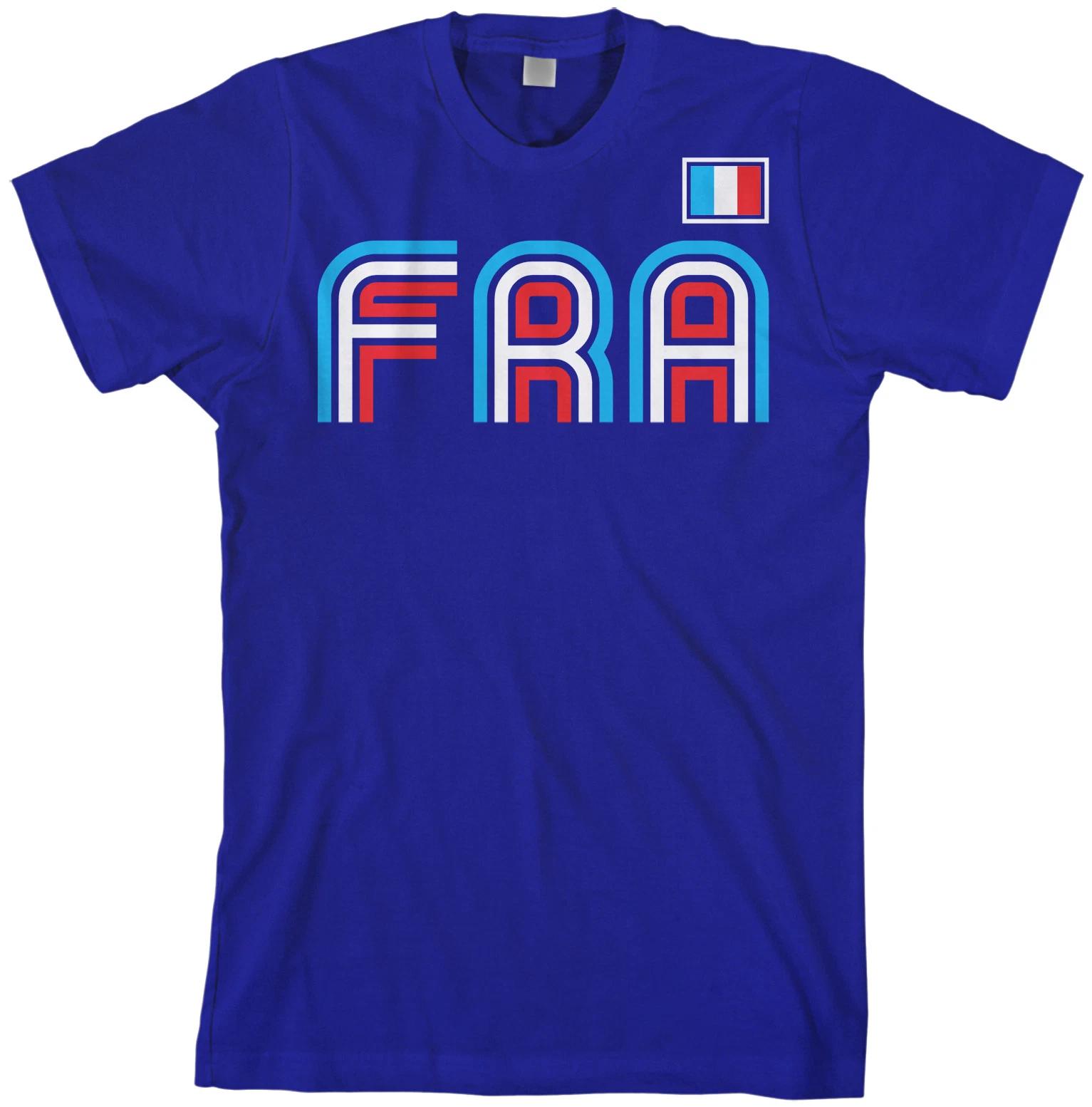France Athletic Retro Series Men s T shirt Soccer S