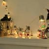 1M 6 Lamp - Battery Box Style Christmas LED Bulb Lamp Christmas Tree Decorative Light String Bedroom Christmas Lantern String