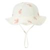 Baby Cotton Basin Hat Baby Cute Printed Fisherman Solid Color Sun Hat Ins Simple Hat 3-12M