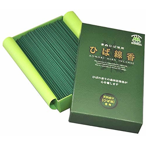 Aomori Hiba Incense, Koen, Green Box