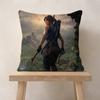Tomb Raider Game LaraCroft Pillow Cushion Cover Pillowcase Living Room Sofa Home Decor Customized