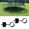 Packung mit 12 robusten verzinkten Stahlschrauben für Trampoline, hochfeste Hardware für Sprunggeräte, Wartungszubehör
