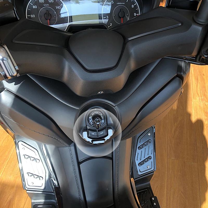 Motorcycle Accessories Electric Door Lock Cover Ignition Key Cap For YAMAHA XMAX300 XMAX250 XMAX 300 X-MAX 250 125 400 XMAX125