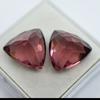 17.25 Ct Natural Trillion Cut Padparadscha Sapphire   Loose Gemstone
