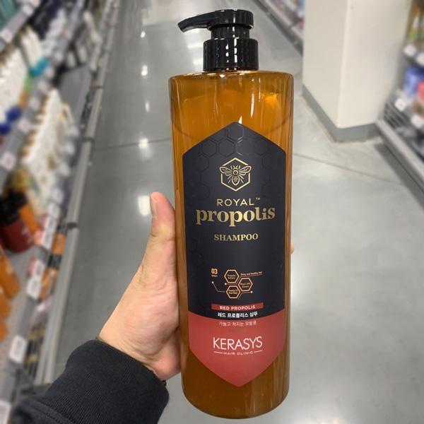 

Kerasys Шампунь с прополисом красный 1л корейская косметика