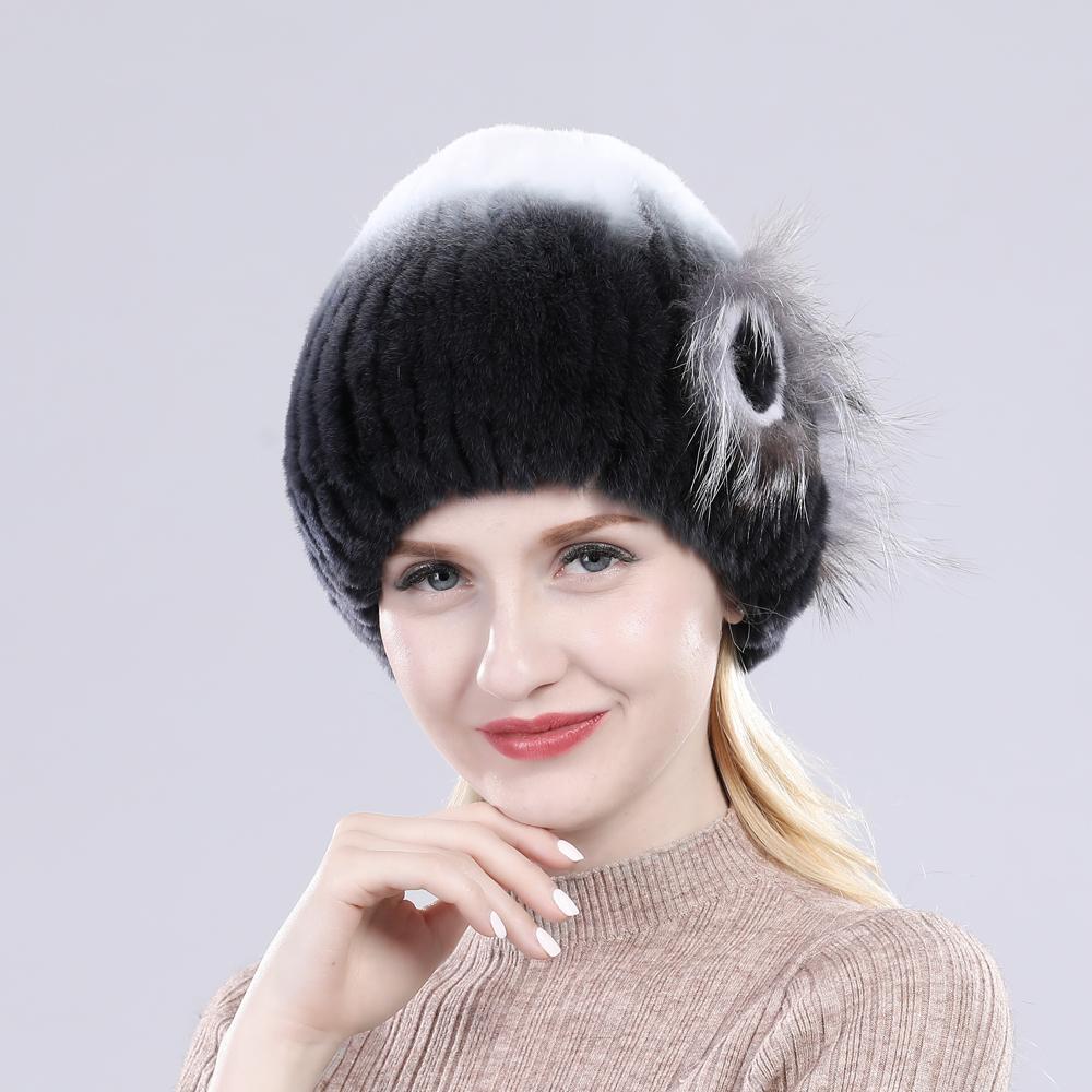 Шапки из меха кролика Рекс для России — фото 3