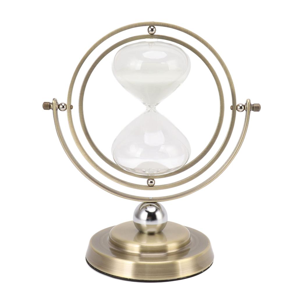 Metal Hour Glass Simple Modern Accurate Timing Delicate Sand Timer Home Decoration Bronze Color