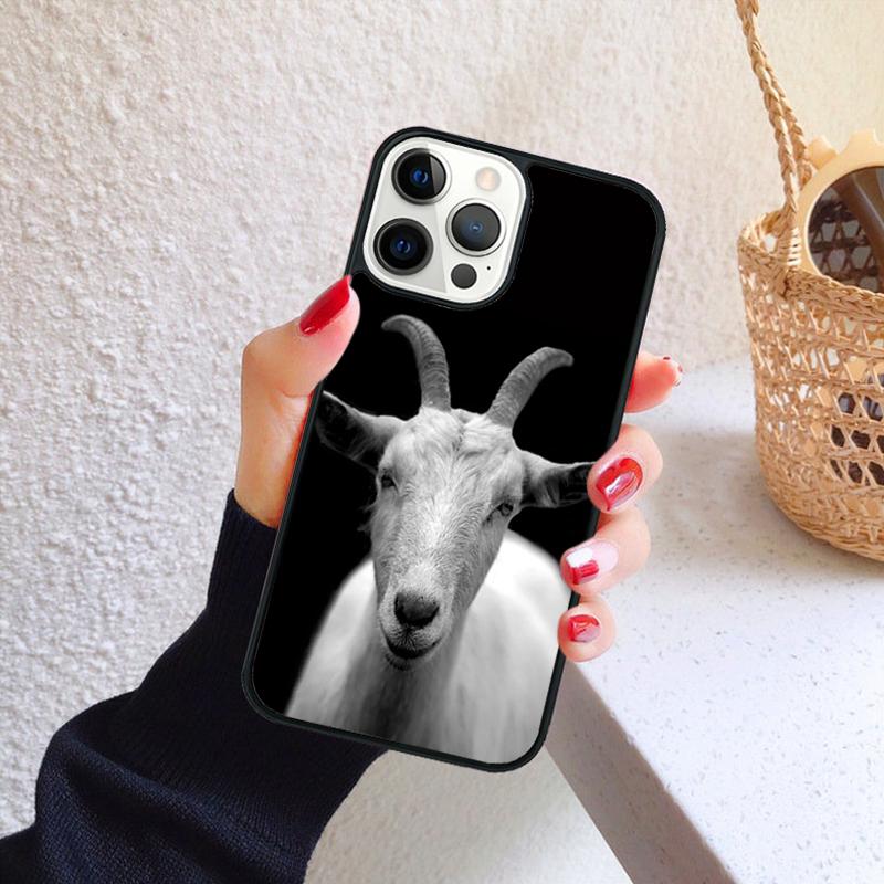 

Cute Baby Pygmy Goat Phone Case for iPhone 17 Air 16 Coque 15 14 12 13 PLUS 11 PRO MAX Back Cover Fundas Shell iPhone 11pro max