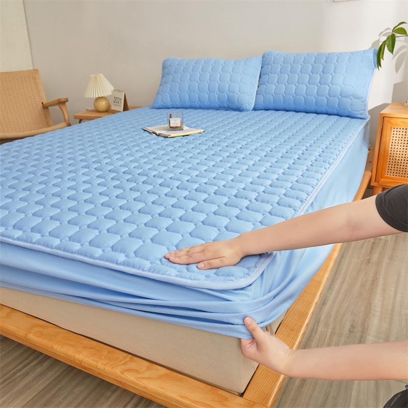 Couple Bed  Double Bed Sheets Mattress Covers 2 People Bed Cover Elastic Fitted Sheet 140 160x200 Queen  Bedspread Bed Linen