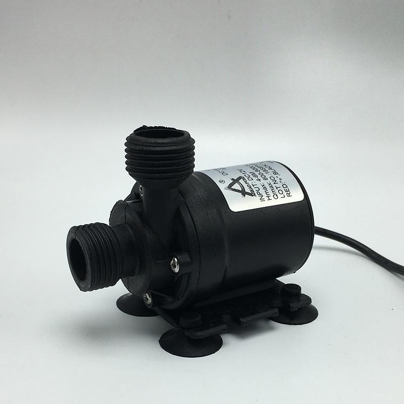 AW500S 800L/H DC12V/24V DC Mini Water Circulation Pump, Mini Centrifugal Pump for Yacht and RV, Ship Pump