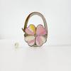 Four-Leaf Clover Floral Handbag Hook - Decorative Storage Accessory