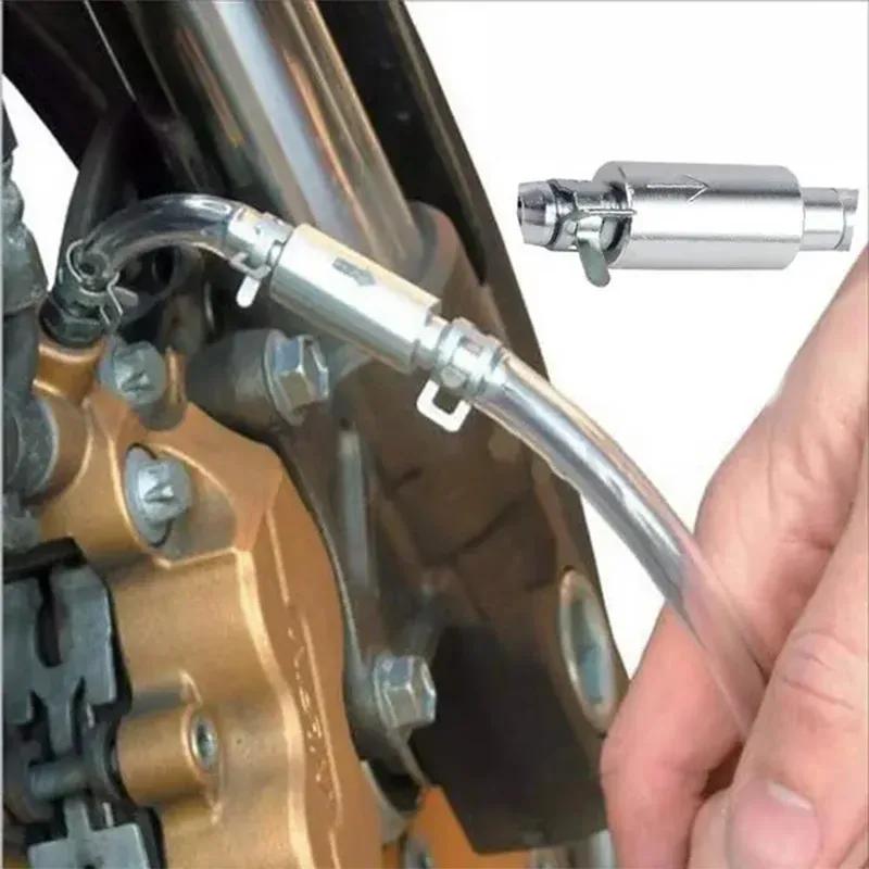 Hydraulischer Bremsenentlüftungsschlauch Werkzeug Verriegelbar Kfz-Bremsflüssigkeitsentlüfter Entlüftungsschlauch Mit Rückschlagventil