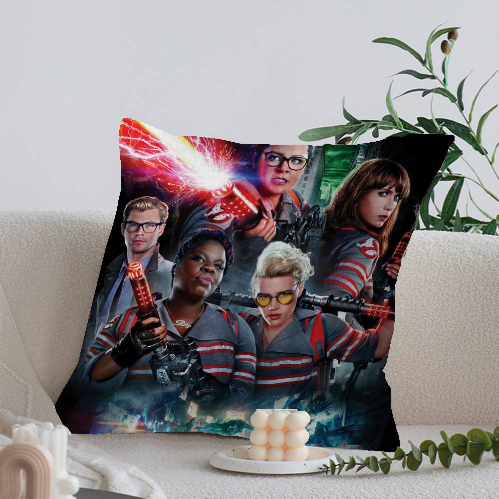 Classic G-ghostbusters Movie Pillow Cover Sofa Cushion Cover Home Room Decoration Children Gift