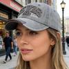 Unisex Vintage Classic Baseball Cap TEXAS Letter Embroidery Washed Cotton Chic Cap For Man Women Outdoor Casual Dad Hats