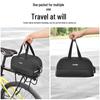 Bicycle & Scooter Rear Seat Pannier: Battery & Storage Tail Bag for Mountain Bikes & Motorcycles