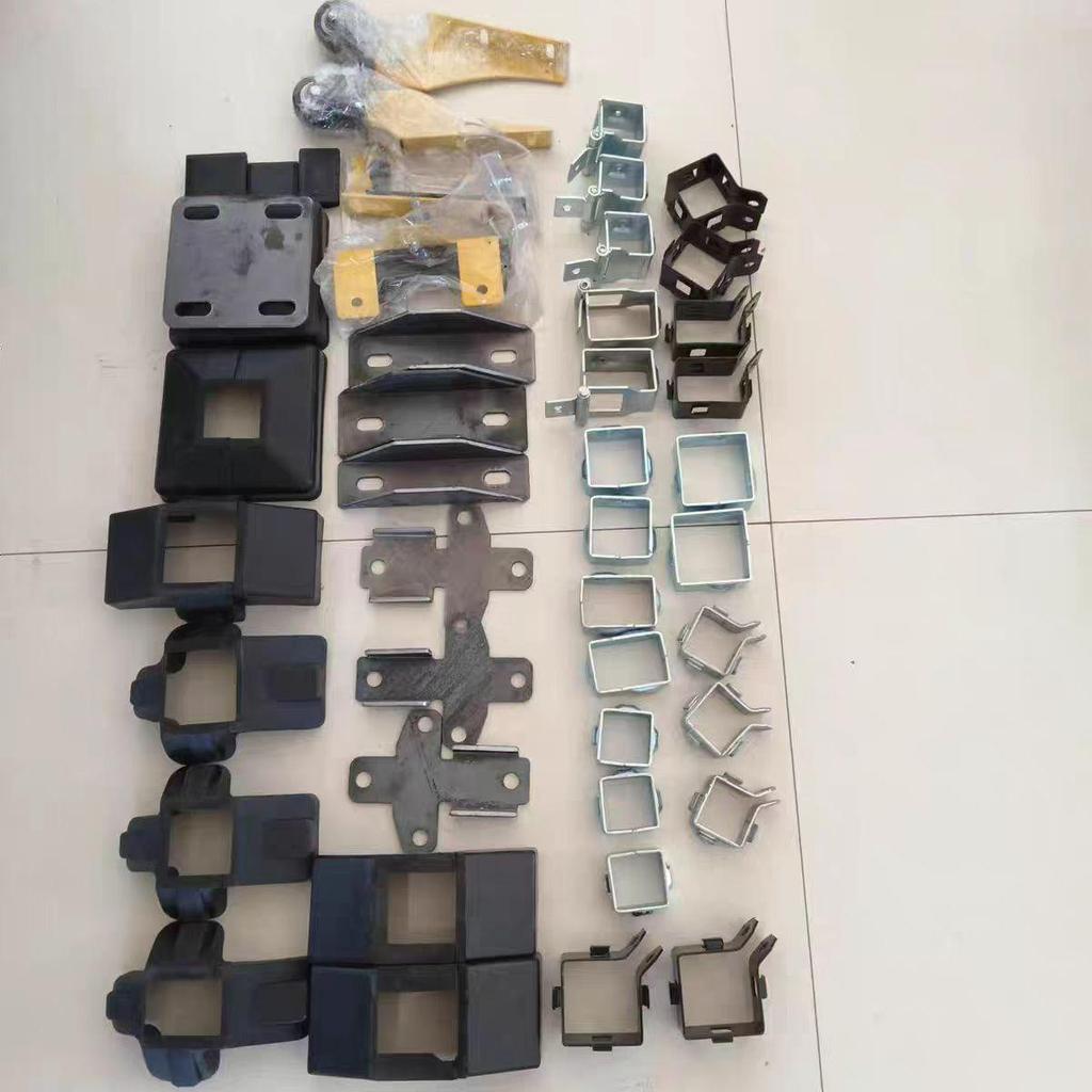 Complete Set of Galvanized Connectors for Robot Protection Fence and Workshop Isolation