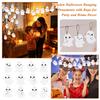 Houten Halloween Hangende Sieraden met Touw voor Feest- en Huisdecoratie