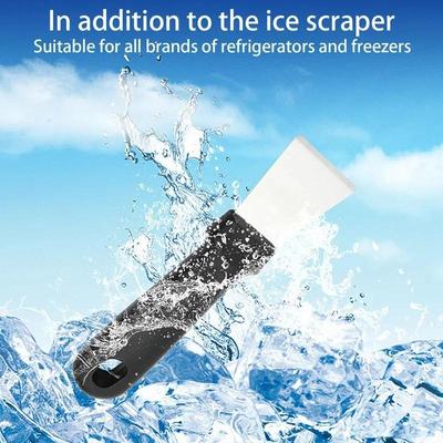 1 Stück Edelstahl-Eisschaufel Praktische Reinigung Scharfer Spiral-Schaber Haushalts-Dunstabzugshauben-Dekontaminationswerkzeuge