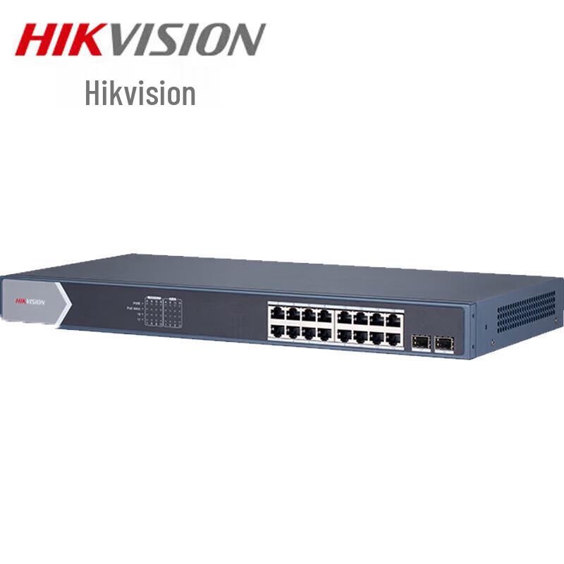 

Hikvision DS-3E0518SP-E 16-Port Gigabit Unmanaged PoE Switch