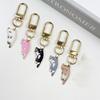 Animal Kitten Charm Zinc Zinc Alloy Keychains Zinc Zinc Alloy  Cute   Activity Gifts
