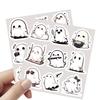 1054Pcs Cartoon Cute Ghost Funny Meme Sticker Halloween Creative Decoration Doodle Diy Skateboard Helmet Laptop Decal Kids Toy