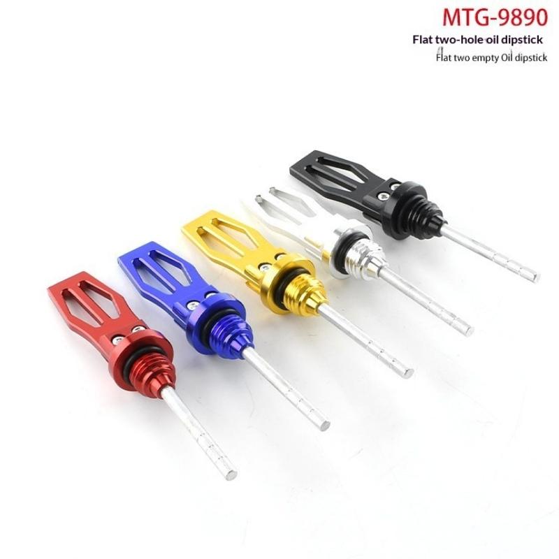 CNC Aluminum Scooter Oil Level Indicator Universal Long Lasting Motorcycle Replacement Part for Daily Maintenance