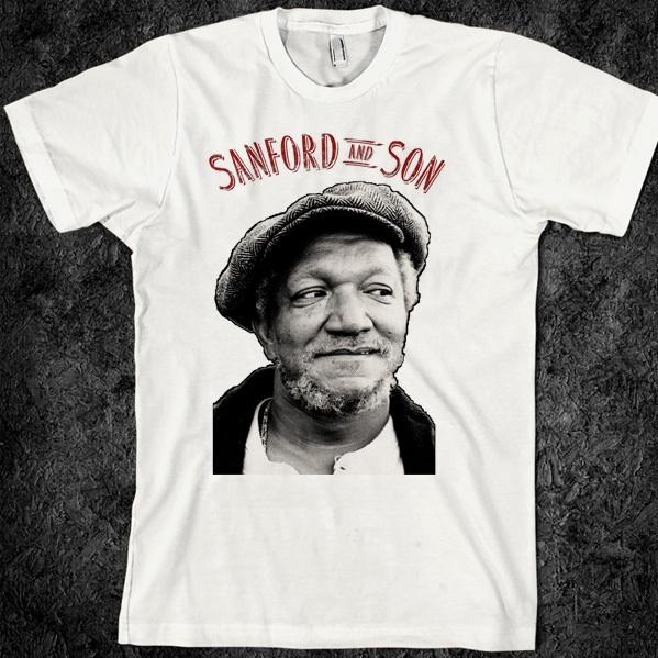 Фред Сэнфорд, , Сэнфорды и сын, история афроамериканцев, Школьные годы, Унисекс футболка с Красным Лисом L