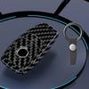 Abs Carbon Fiber Car Key Case Cover Shell For Mercedes Benz A C E S G Class Glc Cle Cla Glb Gls W177 W205 W213 W222 X167 Amg Fob