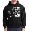 Too Much Too Old Hoody Sweatshirt Ska 2 Tone Records Music Retro Hood
